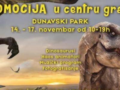 Диносауруси доносе забаву у Дунавски парк